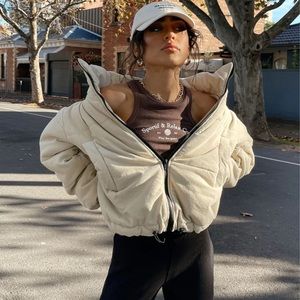 princess polly puffer jacket